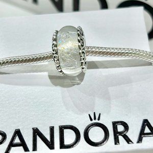 Pandora Iridescent Murano Glass Charm
